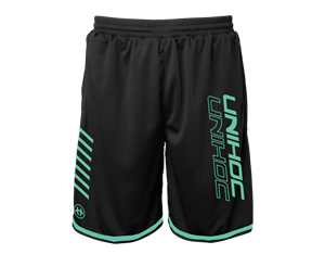 SPILLE SHORTS - Unihoc Vandetta shorts - del af spillesæt, Tyrkis